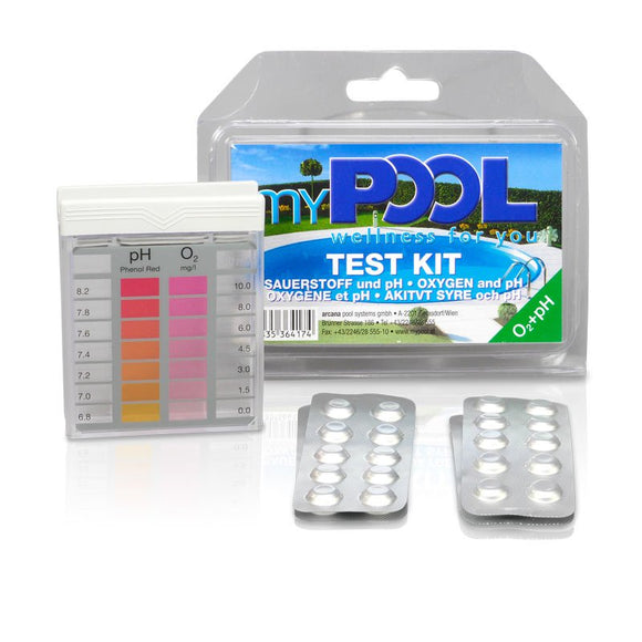 Tester pH si oxigen activ cu pastile, myPool
