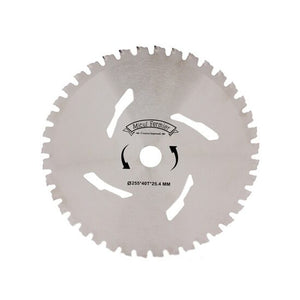 Disc circular vidia pentru motocoasa/trimmer, Micul Fermier, taiere arbusti, 255x25.4 mm, 40 dinti  GF-1521