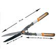 Foarfeca gard viu, arbusti, tip bypass, lama teflonata, 59 cm, Richmann Exclusive C0372