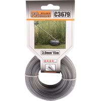 Fir rezerva cositoare, trimmer, DUO, tip stea, 3 mm x 15 m, Richmann Exclusive C3679