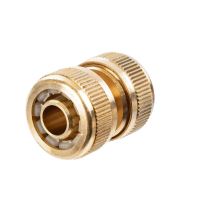 Cupla rapida, cu stop, alama, 1/2", Richmann C0280