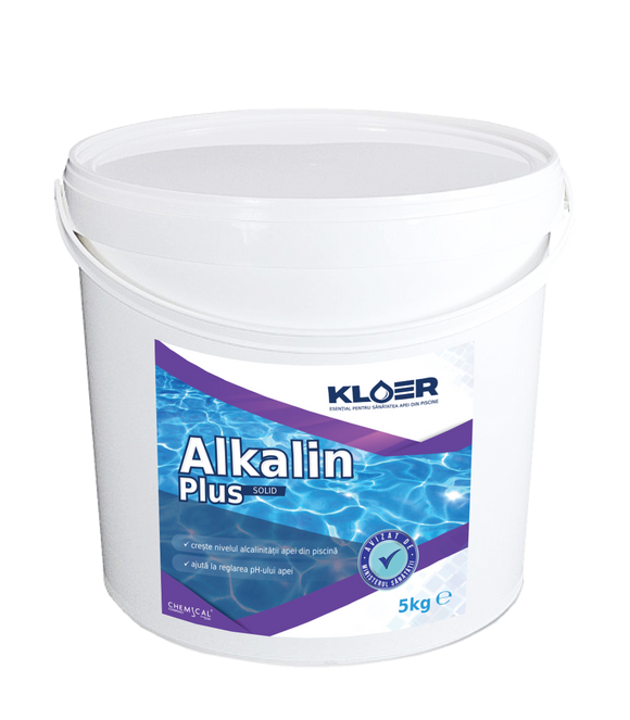 Solutie alcalinitate apa piscine 5kg, Alkalin Plus Solid 158146