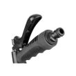 Furtun de gradina, extensibil, cu pistol stropit si husa, latex si cupru, negru, 5-15 m 00014085-IS