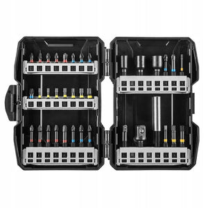 Trusa biti si tubulare de impact, 36 piese, Graphite 56H560