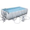 Piscina supraterana Filtrare cu nisip cuartos 404 cm x 201 cm x 100cm Bestway Power Steel