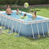 Piscina Intex Prism Frame cu cadru metalic  Sistem de filtrare inclus 400 x 200 x 100cm