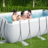 Piscina supraterana Filtrare cu nisip cuartos 404 cm x 201 cm x 100cm Bestway Power Steel