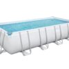 Piscina supraterana cadru metalic cu sistem de filtrare cu nisip 549 cm x 274 cm x 122 BESTWAY 56466