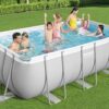 Piscina supraterana Filtrare cu nisip cuartos 412 cm x 201 cm x 122 cm 56457