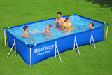 Piscina supraterana cu sistem de filtrare 400cm x 211cm x 81cm Bestway Steel PRO 56424