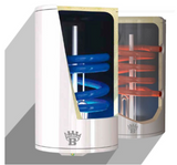 Boiler termoelectric Braun 120L, seria ST-120, 1 serpentina, clasa de energie C, 1500W