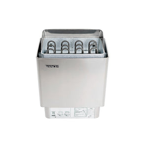 Soba inox electrica cu panou exterior Palo 6kW, Wain WPS60