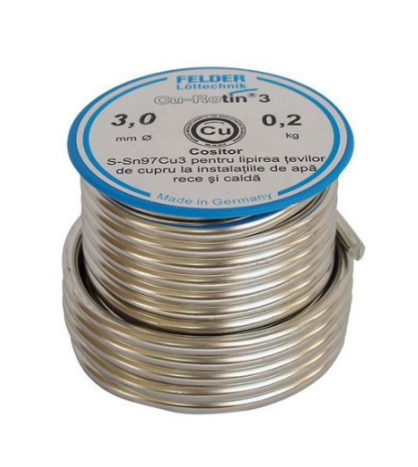 Aliaj pentru lipirea tevilor 3MM 200GR Felder