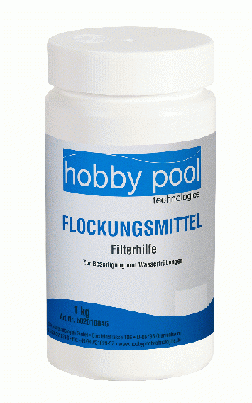 Floculant piscine 1kg Hobby Pool