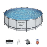 Piscina supraterana rotunda 4,88MX1,22M, Bestway 5612Z