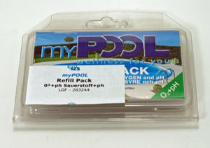 Refill pentru tester cu pastile pH si oxigen activ myPool