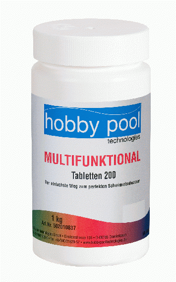 Tablete multifunctionale 1kg Hobby Pool